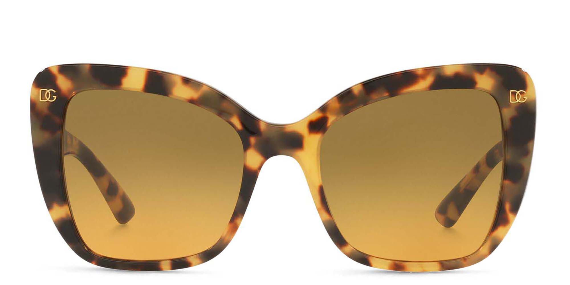 Dolce & Gabbana Butterfly Sunglasses Havana Brown (JB1425) Dolce&Gabbana Brown Butterfly Sunglasses for Women for sale  main image 3