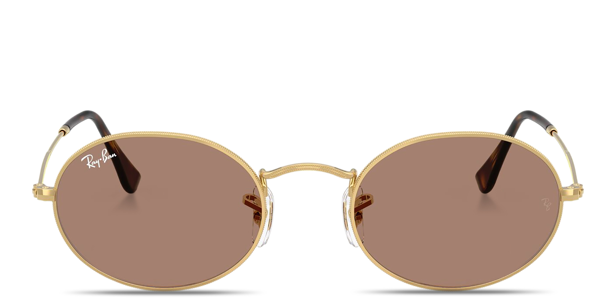 小物 00s ray ban oval l sunglasses brown 149402039_0.jpg