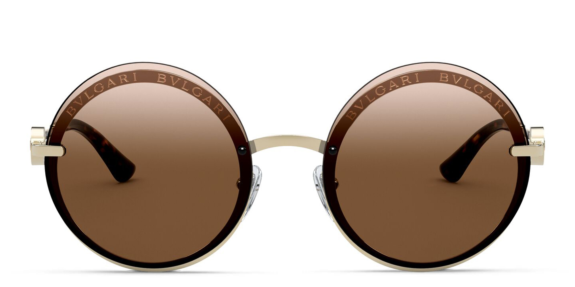 付属品完備 BVLGARI sunglasses round rimless Buy BVLGARI Rimless Round Sunglasses Online | MAGRABi KSA
