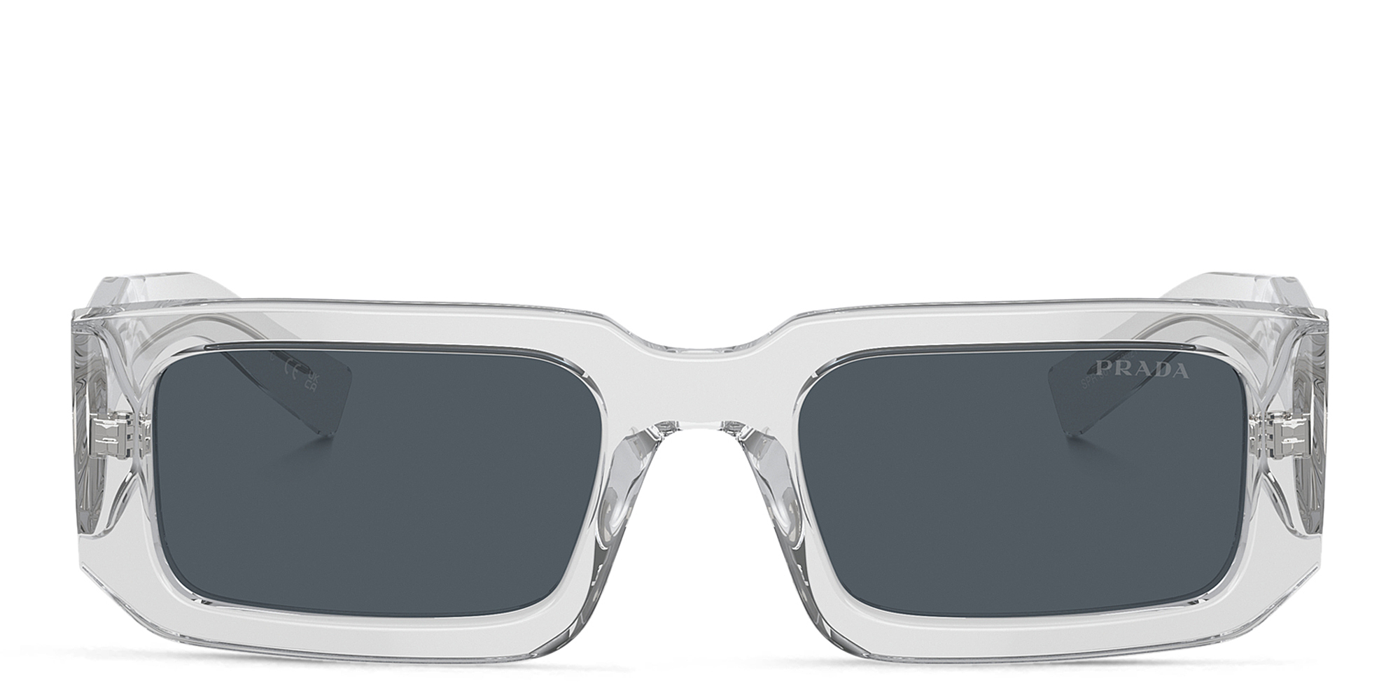 Buy PRADA Logo Rectangle Sunglasses Online | MAGRABi UAE