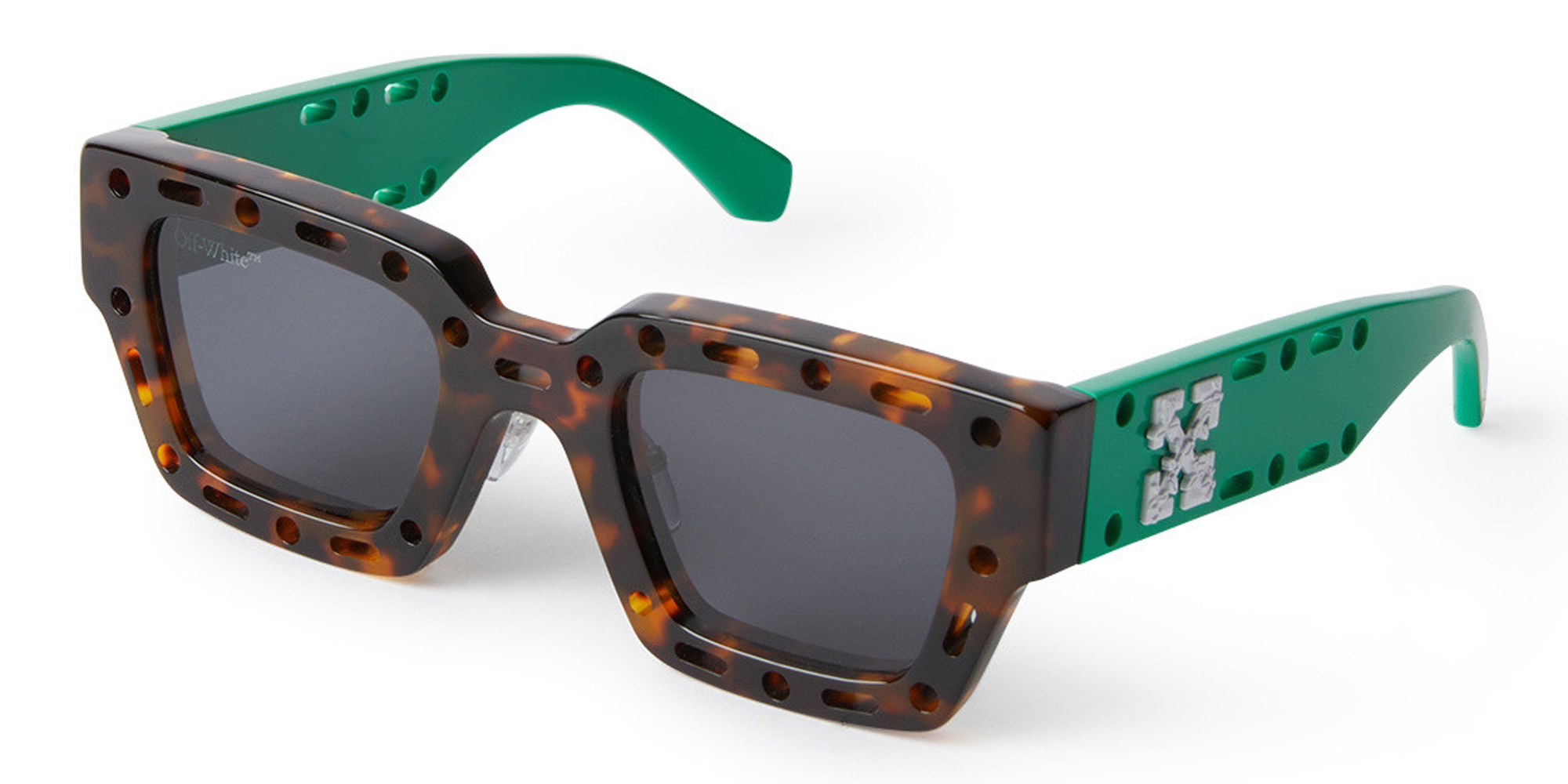 Buy OFF WHITE Mercer Unisex Square Sunglasses Online