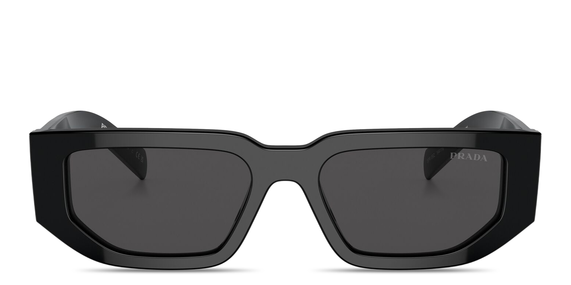 Buy PRADA Triangle Logo Rectangle Sunglasses Online | MAGRABi Qatar