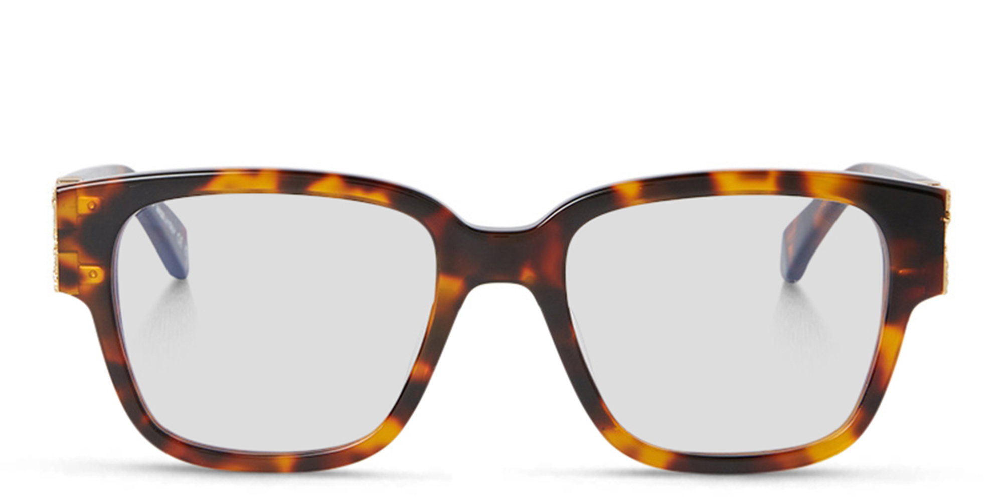 OFF-WHITE アイウェア STYLE 47 OERJ047 Off-White Style 47 Oerj047 Square Glasses | Fashion Eyewear US
