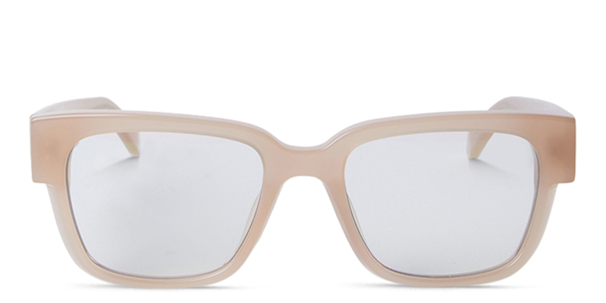 Buy OFF WHITE Style 59 Unisex Square Eyeglasses Online 