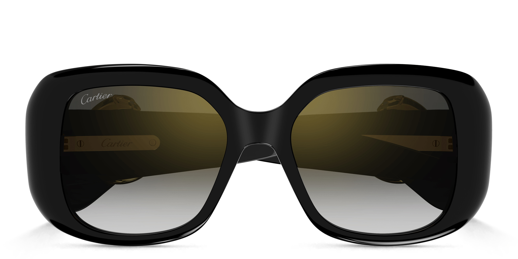 CARTIER スクエアフレムサンクラス CT0471SA 004 Cartier Panthere C CT0471SA 004 Sunglasses - US