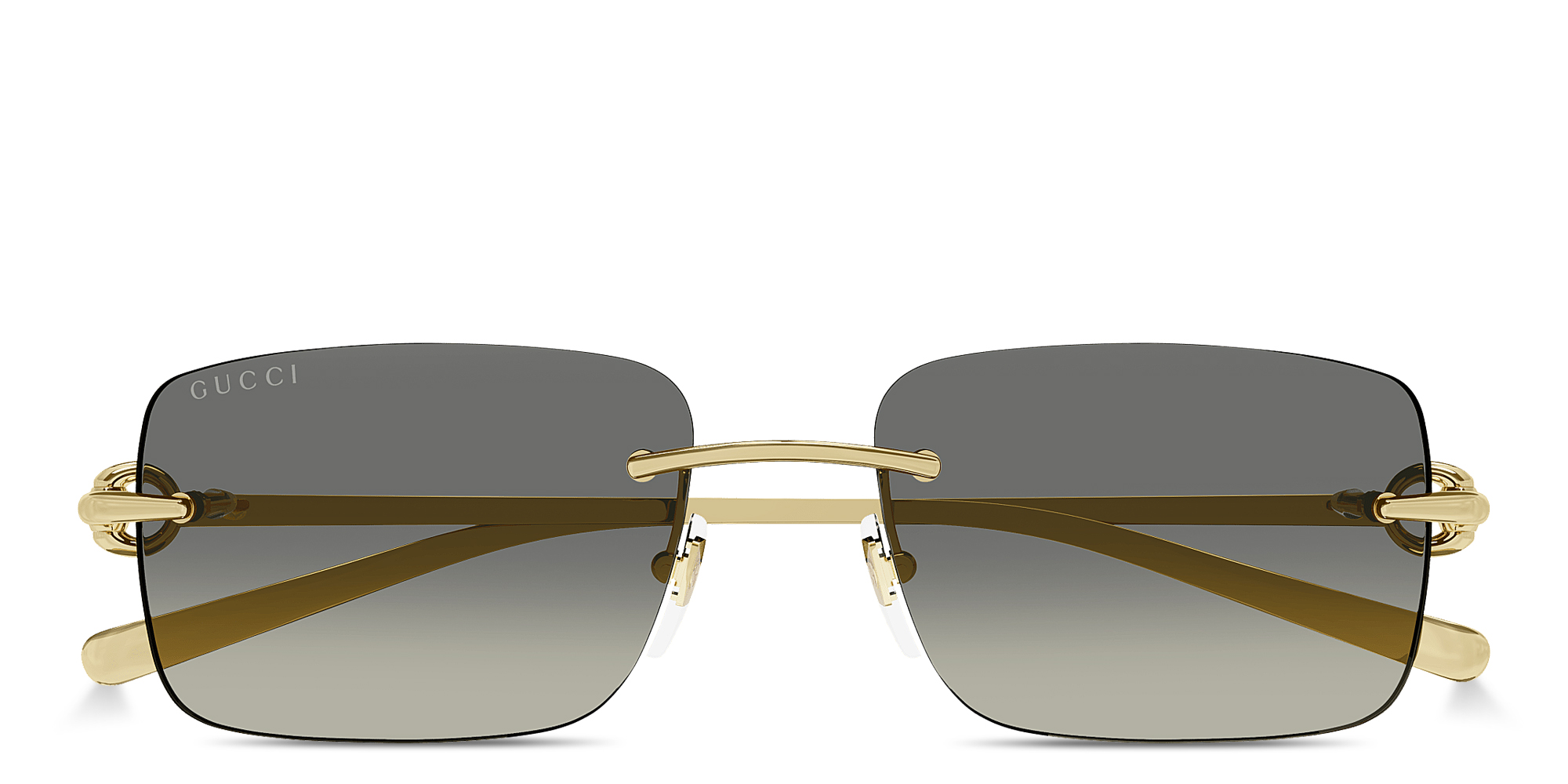 【関税＆送料込み】Gucci Gg1703S Linea Horsebit Sunglasses Gucci Sunglasses GG1703S 002 Silver Shiny Silver - eye-oo.com