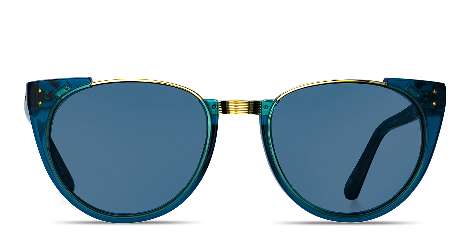 Buy LINDA FARROW Iris Oval Sunglasses Online | MAGRABi KSA display picture 2