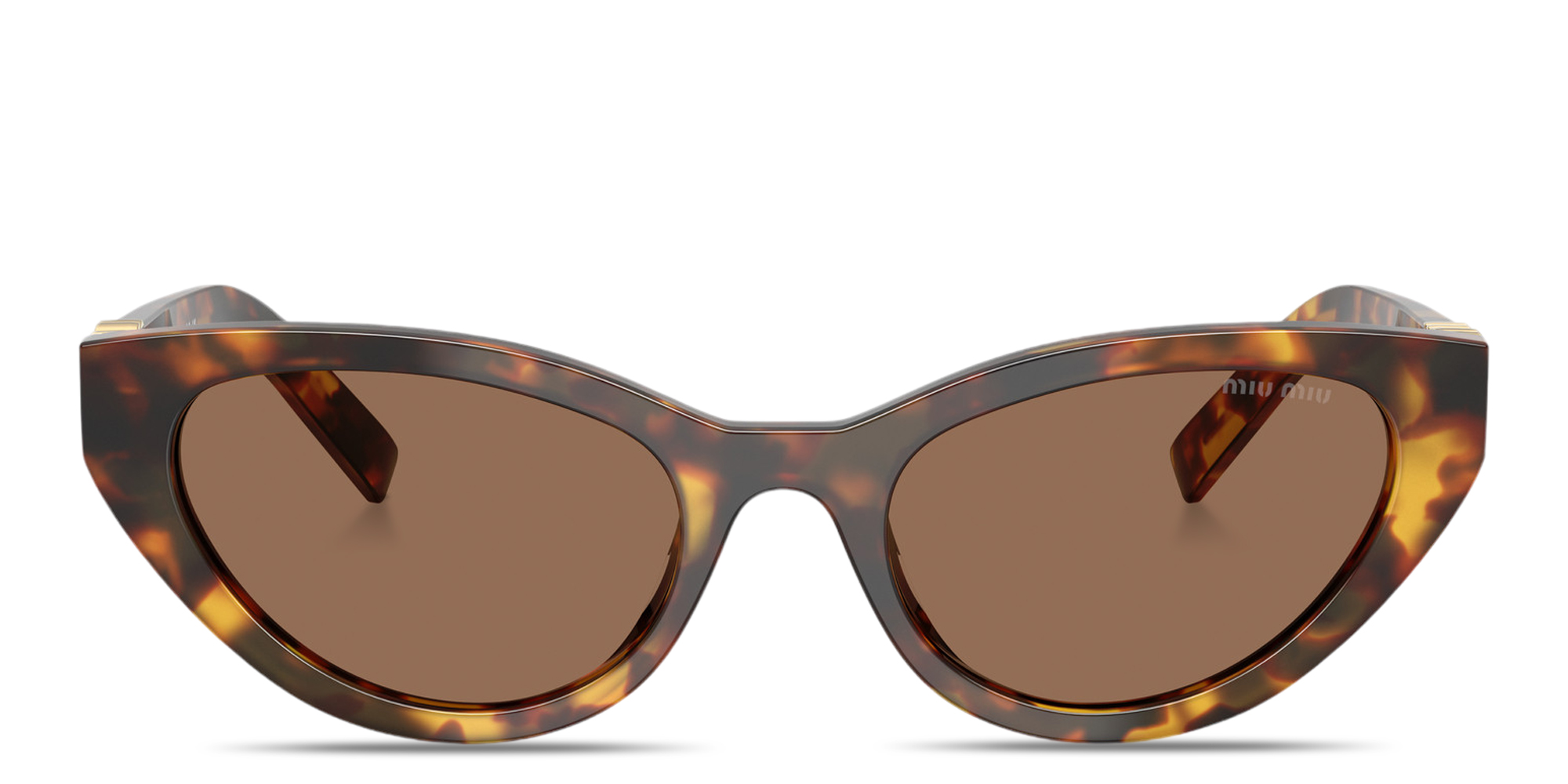 Buy MIU MIU Vertical Logo Cat-Eye Sunglasses Online | MAGRABi UAE