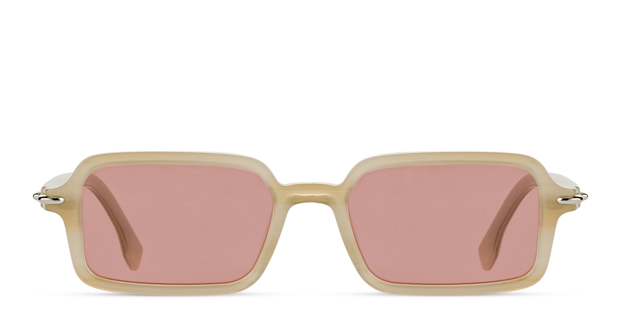 Buy FENDI Selleria Rectangle Sunglasses Online | MAGRABi KSA
