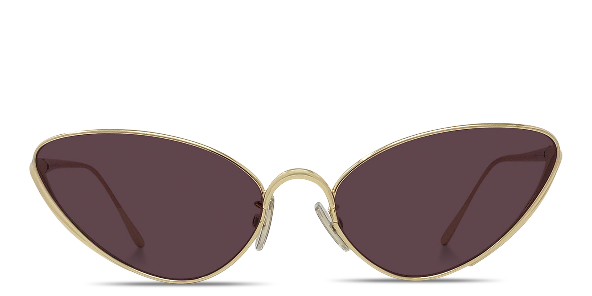 New Loewe Cat Eye Sunglasses 55mm, brown LOEWE EYEWEAR Slim cat-eye tortoiseshell acetate sunglasses  main image 4